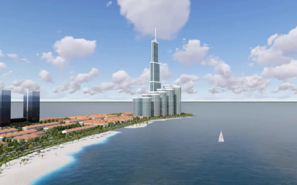 Việt Nam sắp có tòa tháp chọc trời tọa lạc giữa biển khơi: Kỳ vọng cao hơn Landmark 81, vượt đại diện Trung Quốc, vào top 10 thế giới
