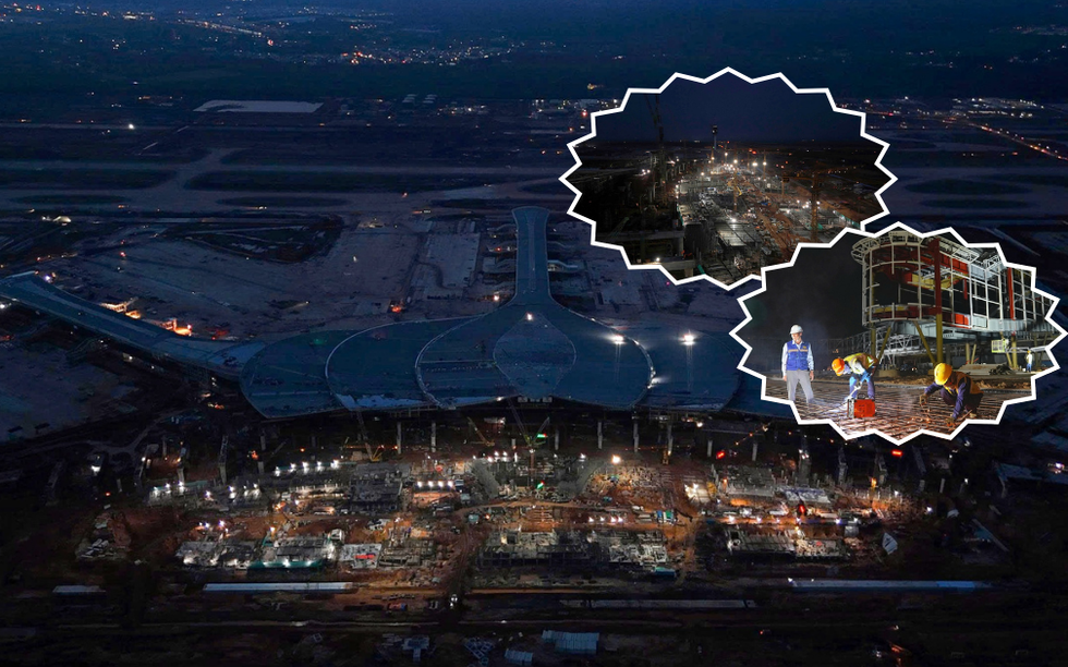 Đại công trường dự án sân bay quy mô tầm cỡ nhất Việt Nam, lọt TOP siêu sân bay thế giới chạy đua từng phút hướng tới giờ khắc lịch sử