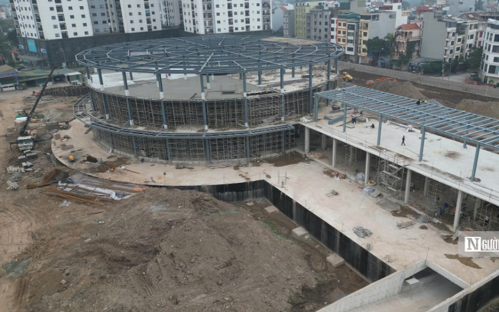 Chỉ ít tháng nữa, sẽ hoàn thành bến xe khách thứ 7 hiện đại nhất Hà Nội