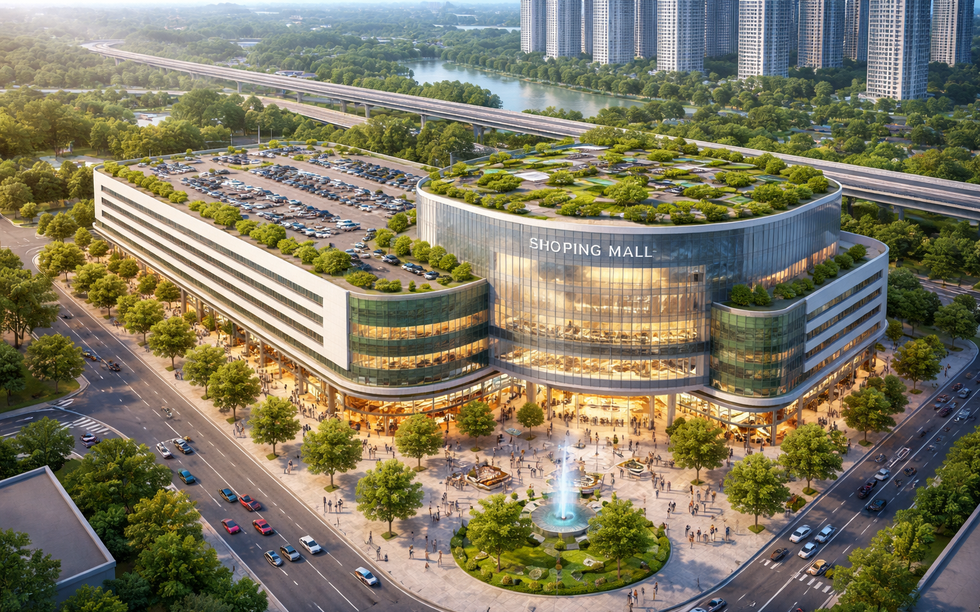 Đơn vị hành chính loại đặc biệt của Việt Nam sắp có thêm trung tâm thương mại rộng lớn, nằm sát các đầu mối giao thông