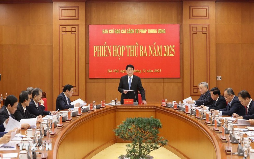 Chủ tịch nước: Đổi mới công tác xây dựng, thi hành pháp luật trong giai đoạn mới