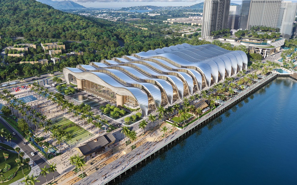 Việt Nam sắp có trung tâm hội nghị lấn biển đầu tiên tại đặc khu lớn nhất cả nước: Quy mô 16ha với thế 'tựa sơn hướng hải', vốn đầu tư 22.000 tỷ