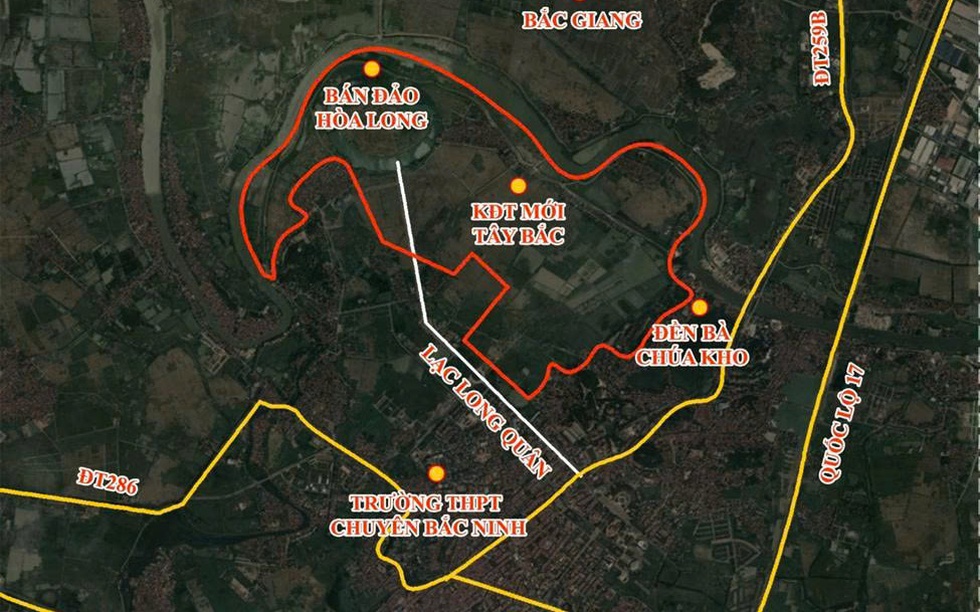 Bắc Ninh sắp có thêm khu đô thị gần 50 ha, có tòa tháp cao 35 tầng