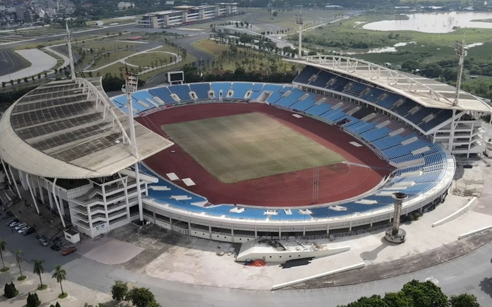 Chỉ 2 tháng nữa, sân vận động lớn thứ 3 Việt Nam, sức chứa 40.000 chỗ ngồi chính thức hoàn tất ‘lên đời’