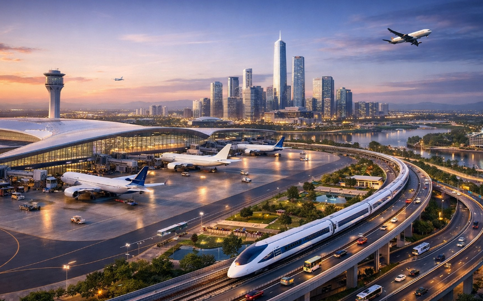 Việt Nam sắp có đô thị sân bay quy mô hơn 43.000ha