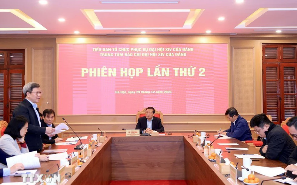 Khẩn trương triển khai nhiệm vụ của Trung tâm báo chí Đại hội XIV của Đảng