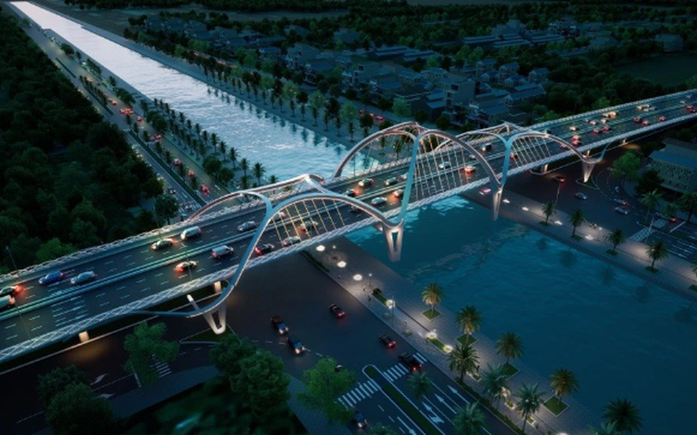 Sắp khởi công cây cầu 1.600 tỷ bắc qua kênh đào lớn bậc nhất miền Tây Việt Nam