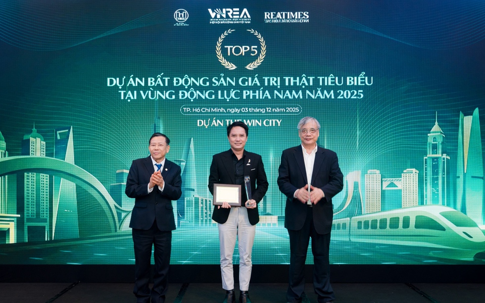 The Win City được vinh danh “Top 5 dự án bất động sản giá trị thật tiêu biểu Vùng động lực phía Nam năm 2025”