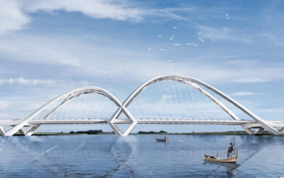 Cây cầu hơn 1.200 tỷ vượt sông Thái Bình, rút ngắn kết nối sang trung tâm Hải Dương cũ bao giờ hoàn thành?