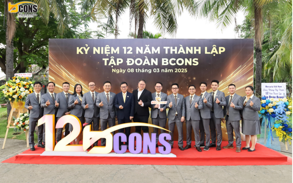 Tập đoàn Bất động sản Bcons kỷ niệm 12 năm thành lập