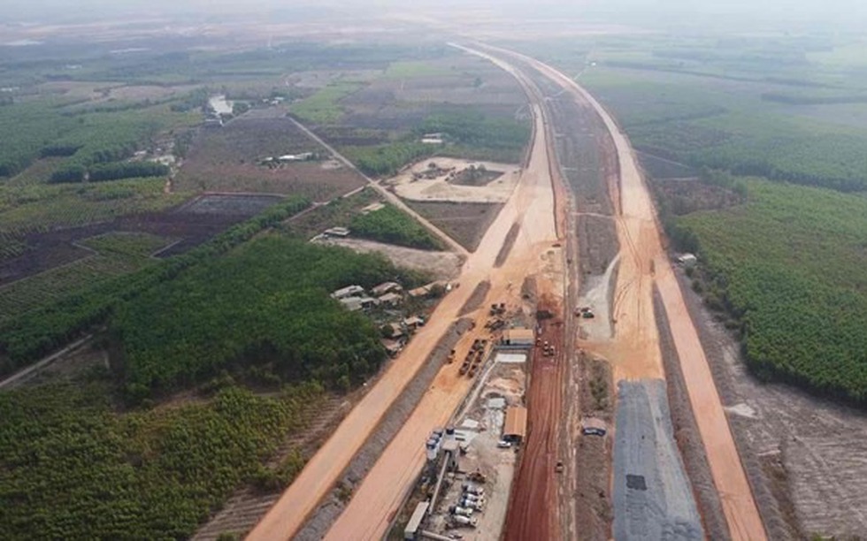 40km đường huyết mạch vào siêu sân bay lớn nhất Việt Nam được nâng cấp mở rộng