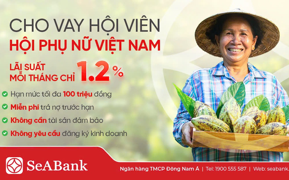 SeABank triển khai gói vay tín chấp 300 tỷ đồng lãi suất ưu đãi dành cho phụ nữ