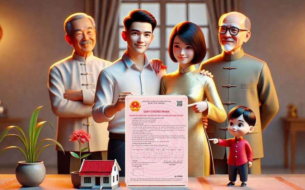 Từ bây giờ, sổ đỏ mẫu mới có thể đứng tên tối đa bao nhiêu người?