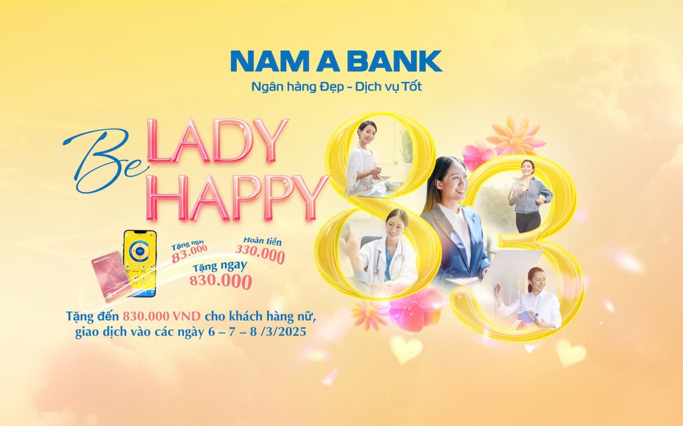 NAM A BANK triển khai ưu đãi hấp dẫn dịp 8/3