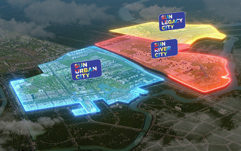 Sun Group ra mắt siêu đô thị Sun Mega City quy mô 1.690ha phía Nam Hà Nội