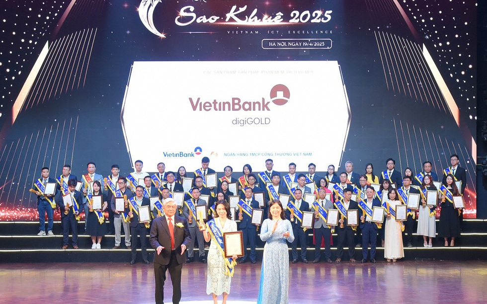 VietinBank xuất sắc giành 5 Giải thưởng Sao Khuê 2025