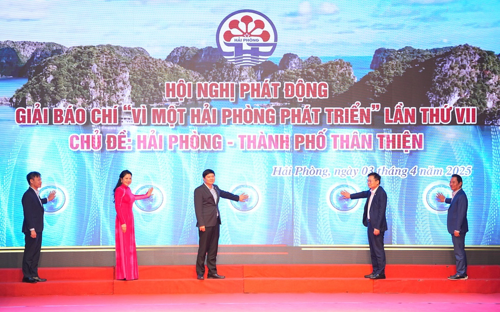 Hải Phòng: Phát động Giải báo chí “Vì một Hải Phòng phát triển” lần thứ VII