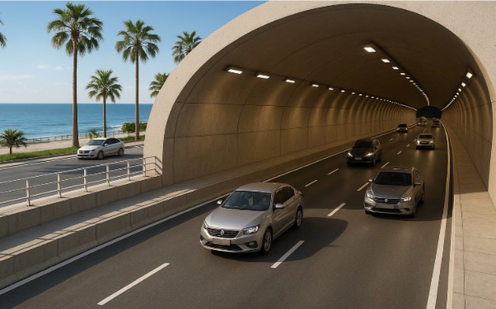 ‘Hòn ngọc biển Đông’ của Việt Nam có đường hầm ven biển 4,3km: Chi phí 6.200 tỷ với tiềm năng kết nối chiến lược