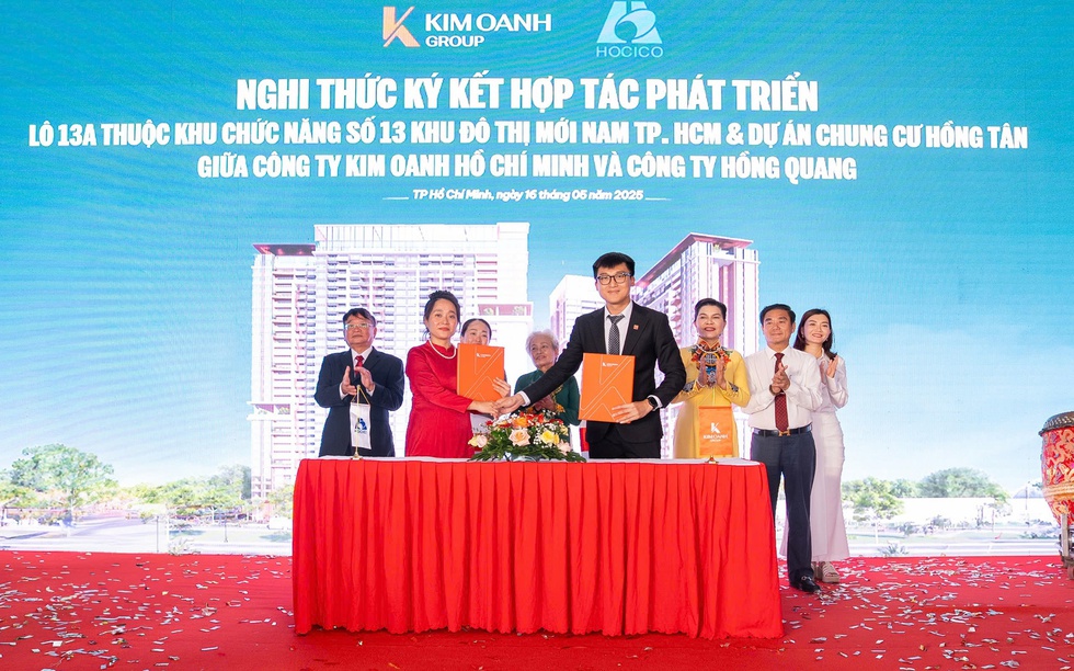 Kim Oanh Group: Khởi công dự án lô 13A khu đô thị mới Nam TP.HCM
