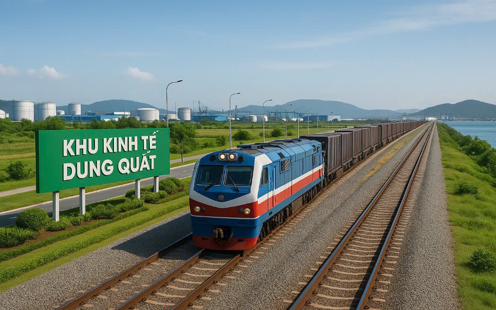 Quảng Ngãi đề xuất làm tuyến đường sắt dài 14,3km nối thẳng tới khu kinh tế lâu đời bậc nhất Việt Nam