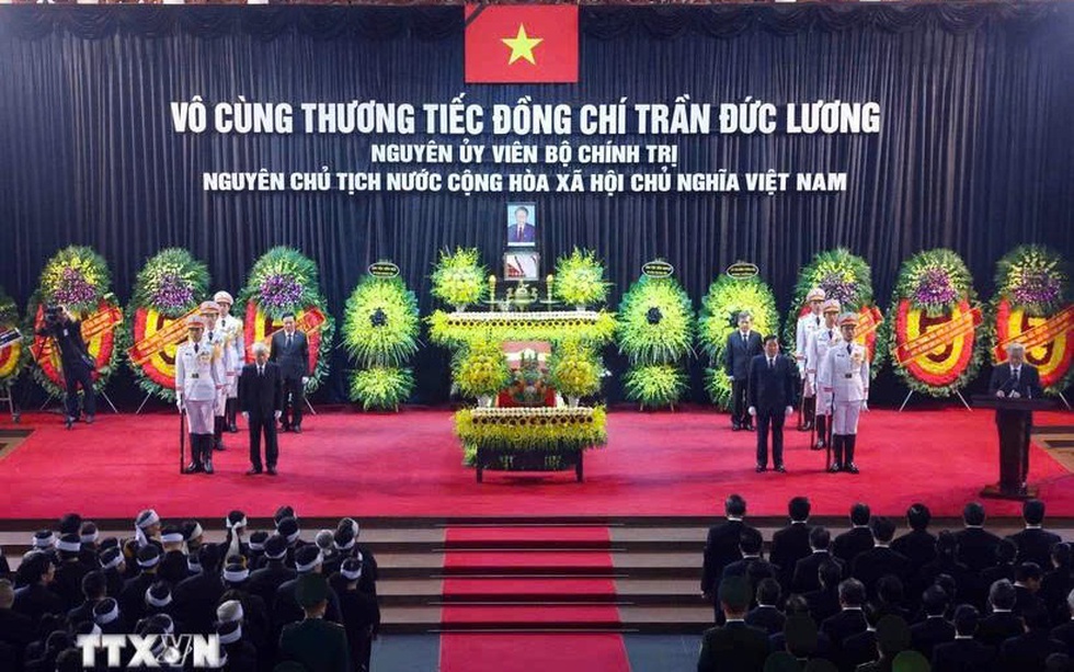 Cử hành trọng thể Lễ truy điệu nguyên Chủ tịch nước Trần Đức Lương
