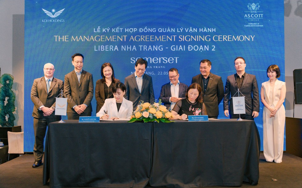 KDI Holdings “bắt tay” The Ascott Limited quản lý vận hành Somerset Nha Trang tại Libera Nha Trang - giai đoạn 2