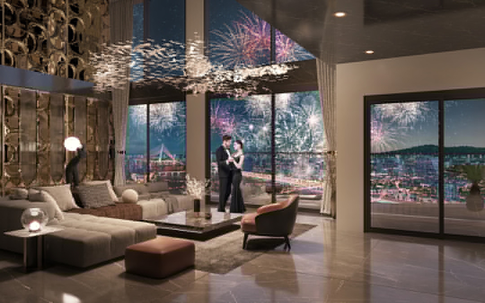 Bất động sản cao cấp Đà Nẵng: Căn hộ duplex view trực diện sông Hàn chiếm trọn spotlight