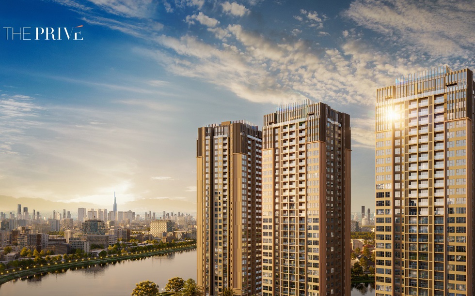 Chất liệu và ngôn ngữ thiết kế tạo nên dải lụa đẹp The Privé
