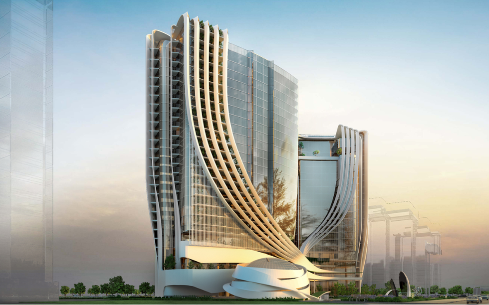 Hà Nội sắp có tổ hợp khách sạn, văn phòng cao 27 tầng, sở hữu kiến trúc từng đạt giải quốc tế