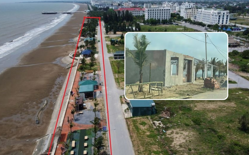 Muộn nhất 3 tháng tới, yêu cầu phá dỡ hoàn toàn công trình trái phép trên bờ biển ở Thanh Hóa