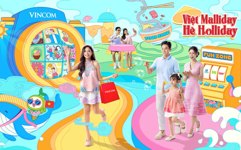 Vincom tổ chức chuỗi sự kiện "Việt Malliday - Hè Holiday"