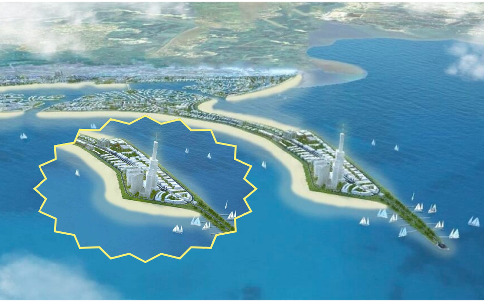 Việt Nam sắp có tòa tháp chọc trời 108 tầng vươn mình giữa biển khơi, cao hơn kỷ lục của Landmark 81