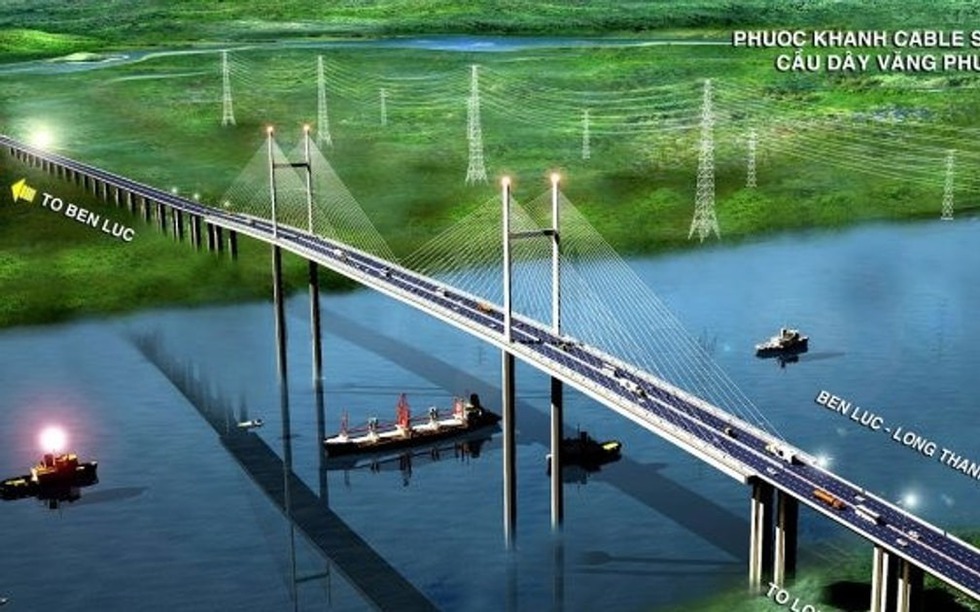 Tái khởi động cây cầu dây văng có tĩnh không thông thuyền cao nhất Việt Nam sau nhiều năm đứng hình