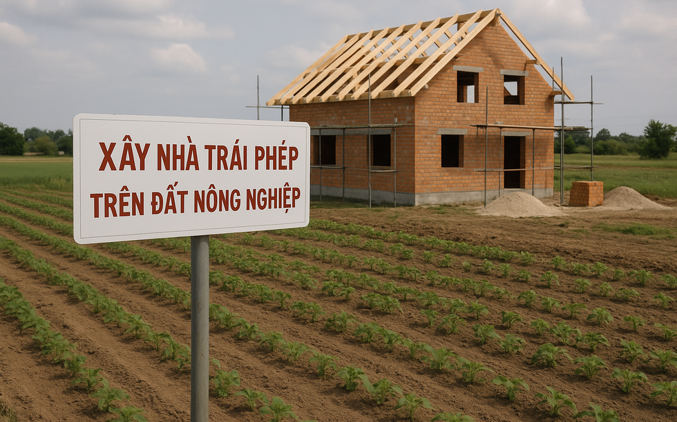 Từ bây giờ, xây nhà trên đất nông nghiệp, người dân sẽ bị phạt rất nặng