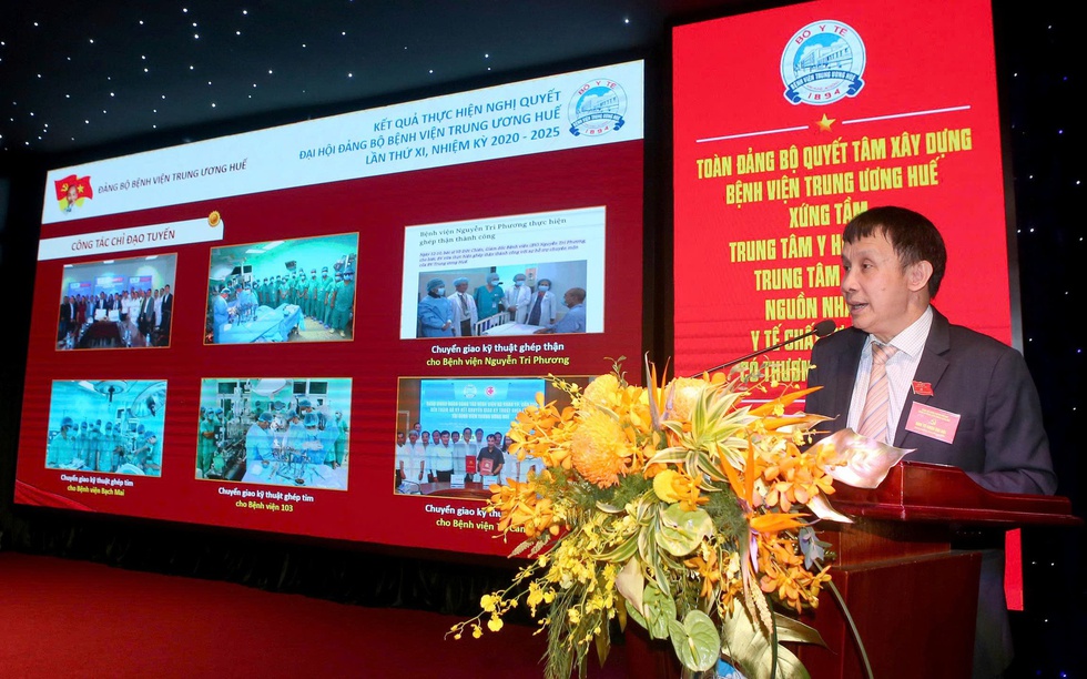 GS.TS Phạm Như Hiệp tái đắc cử Bí thư Đảng ủy Bệnh viện Trung ương Huế