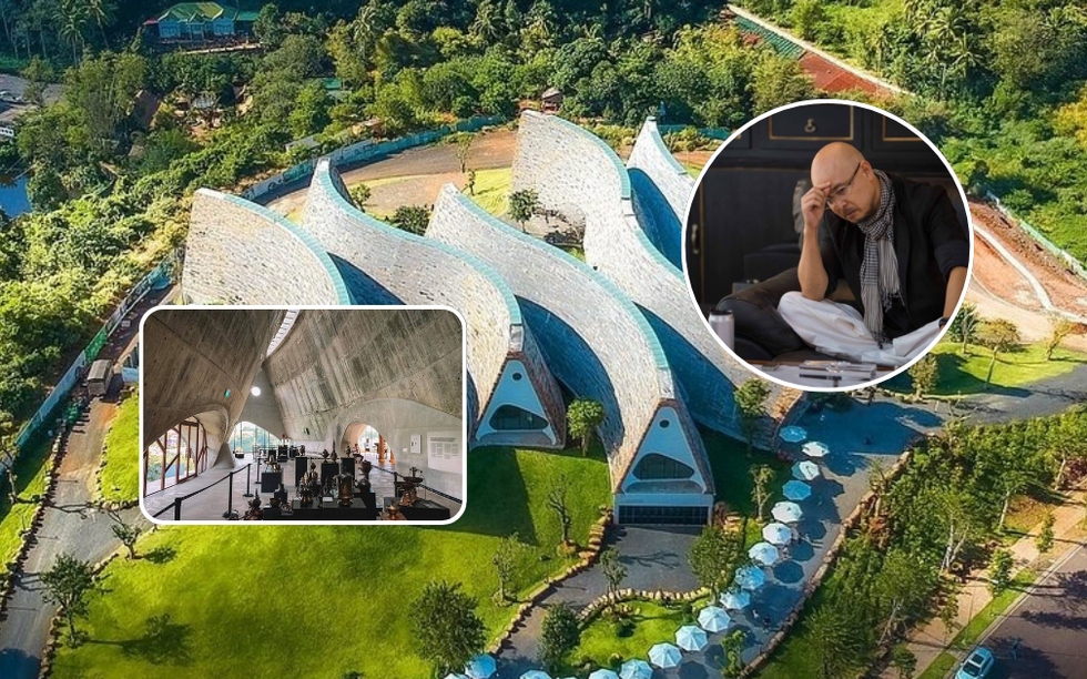 Dự án bảo tàng check-in triệu view của Đặng Lê Nguyên Vũ: Kiến trúc đa hình, là kho lưu trữ 11.000 hiện vật vô giá