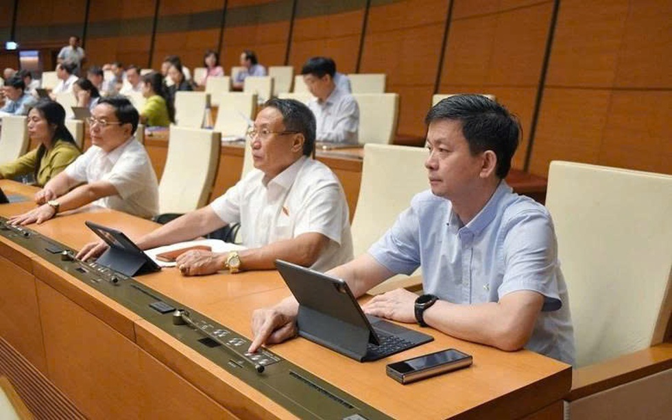 Đại biểu tán thành Luật Thuế thu nhập doanh nghiệp (sửa đổi) với tỷ lệ 94,56%