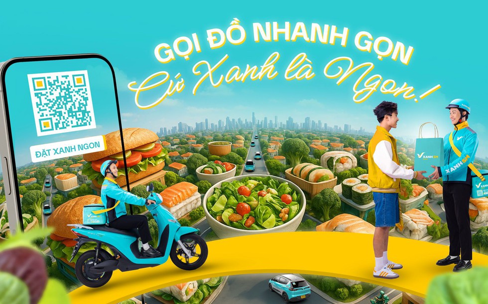 Ra mắt dịch vụ giao đồ ăn Xanh SM Ngon