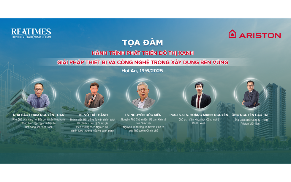 Gỡ rối thách thức đô thị xanh tại Tọa đàm: “Hành trình phát triển đô thị xanh: Giải pháp thiết bị và công nghệ trong xây dựng bền vững”