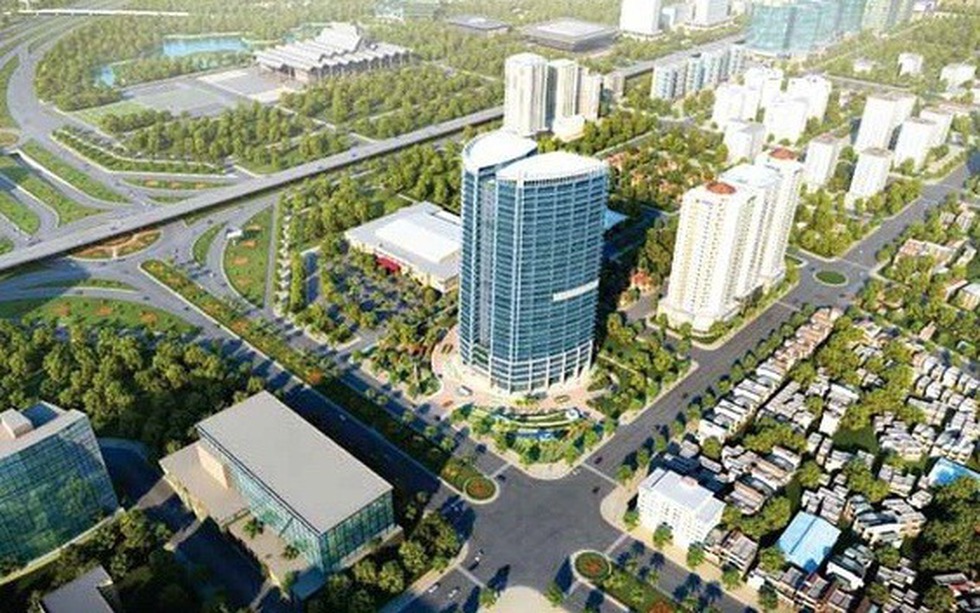 Tháp tài chính quốc tế 34 tầng nằm sát đại siêu thị của Thủ đô vẫn là bãi đất hoang lạnh sau 20 năm
