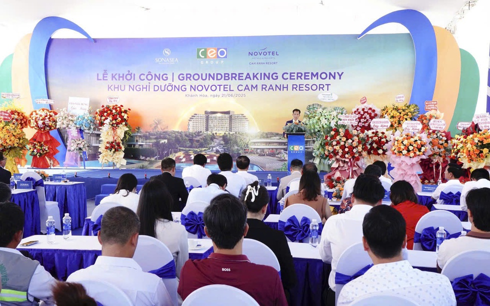 Tập đoàn CEO khởi công Novotel Cam Ranh Resort - Dấu mốc mới trên hành trình kiến tạo chuỗi nghỉ dưỡng 5 sao tại Việt Nam