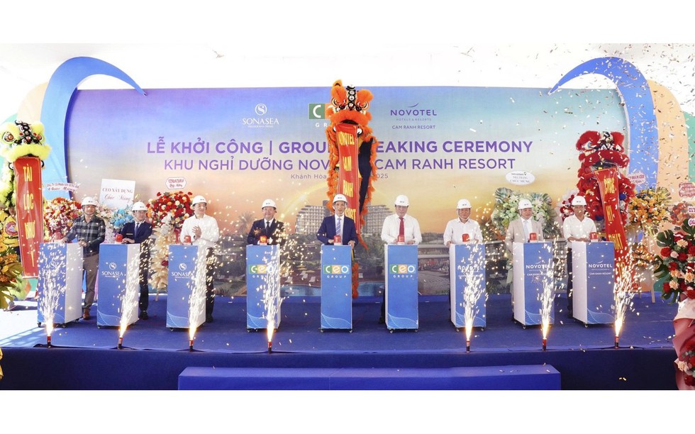CEO Group breaks ground on Novotel Cam Ranh Resort - A new milestone in the journey to create a 5-star resort chain in Vietnam
