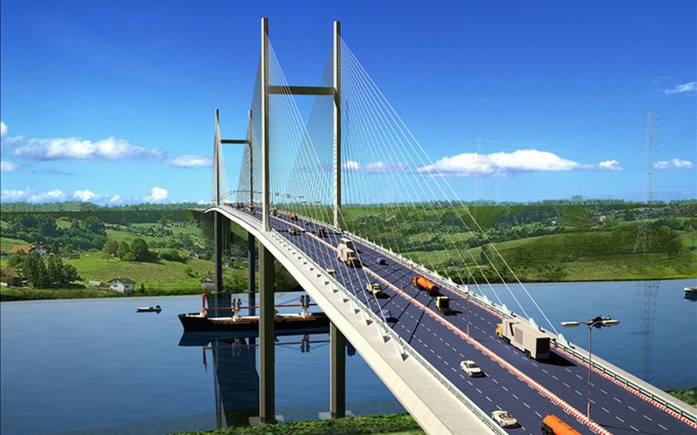 Ngày mai, cây cầu dây văng có tĩnh không cao nhất Việt Nam sẽ chính thức hợp long