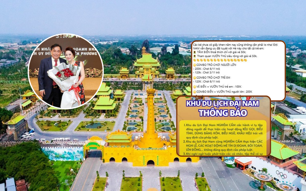 Cách đây ít giờ, KDL 6.000 tỷ lớn bậc nhất Đông Nam Á của vợ chồng bà Nguyễn Phương Hằng chính thức ‘tung’ thêm ưu đãi đặc biệt