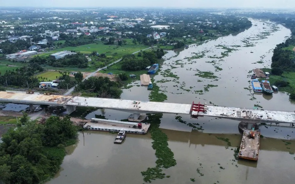 Hợp long cây cầu thứ 3 bắc qua sông Sài Gòn, kết nối một tỉnh vừa sáp nhập vào TP. HCM