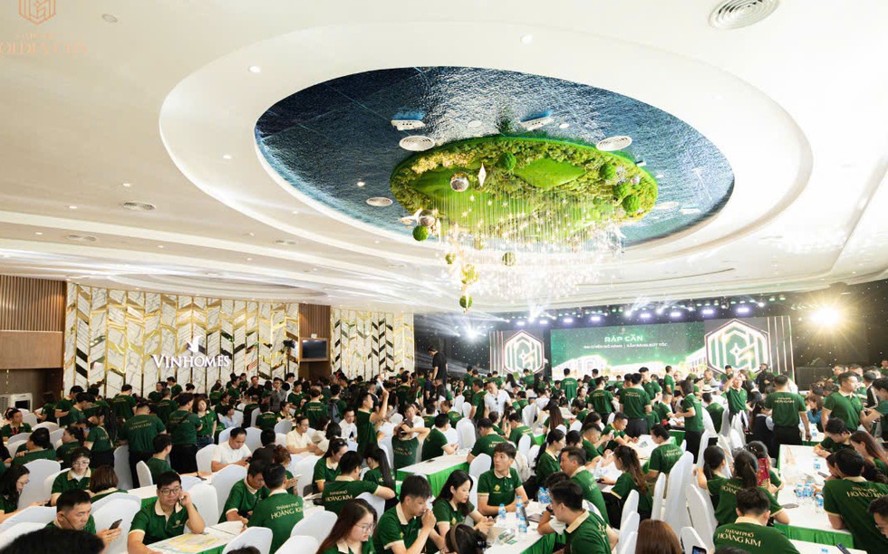 Đất Xanh Miền Bắc ghi dấu ấn tại đợt mở bán đầu tiên của Vinhomes Golden City