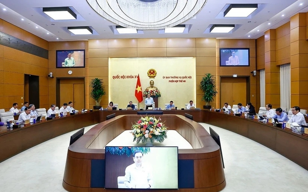 Khai mạc Phiên họp thứ 46 của Ủy ban Thường vụ Quốc hội