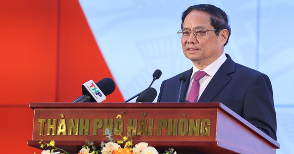 Thủ tướng: Hải Phòng (mới) gương mẫu, đi đầu xây dựng thành phố XHCN trong kỷ nguyên mới