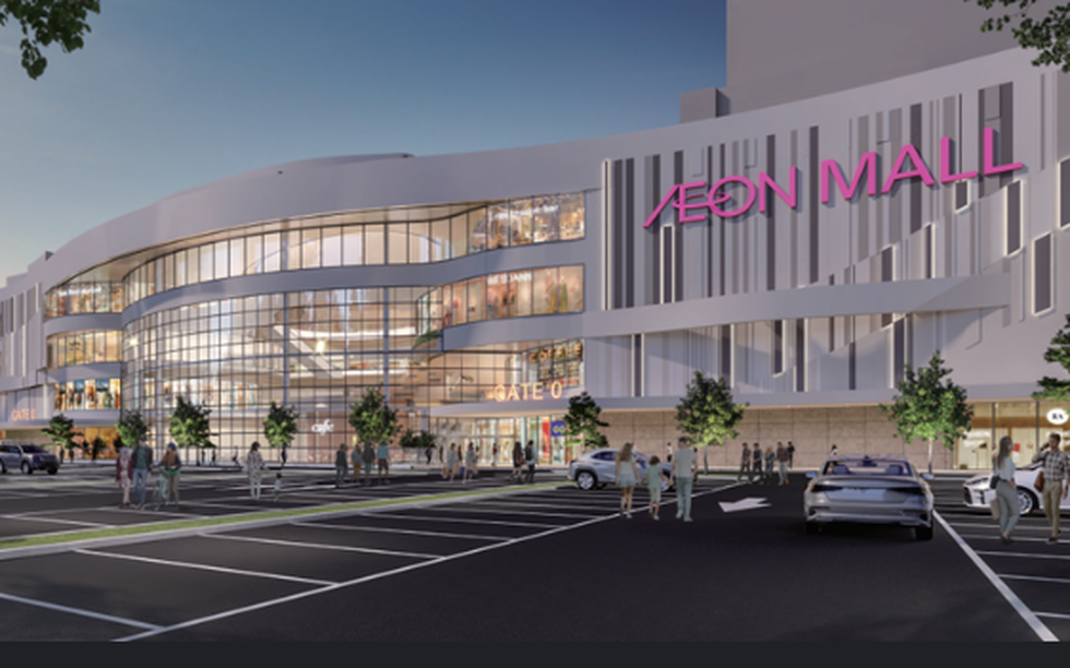 Hiện trạng trung tâm thương mại Aeon Mall hơn 4.000 tỷ tại tỉnh đông dân nhất Việt Nam sau nửa năm khởi công