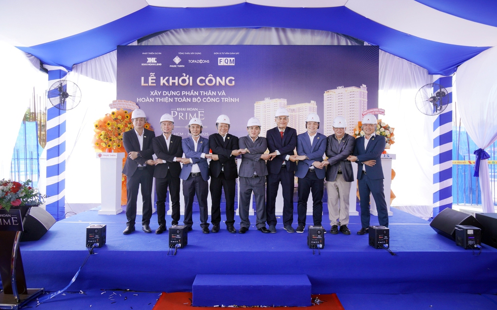 Lễ khởi công phần thân Khải Hoàn Prime: Sẵn sàng bước vào giai đoạn bứt tốc